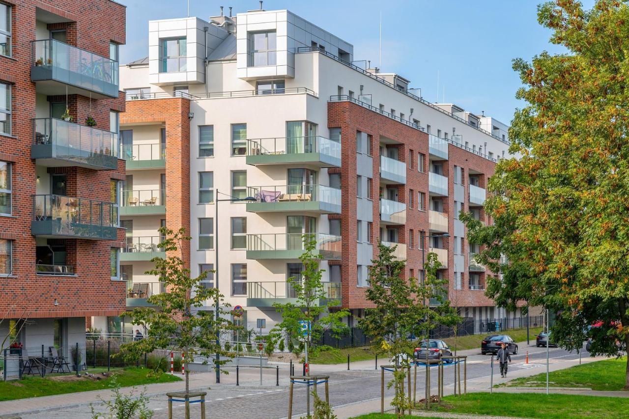 Angielska Grobla City Center & Marina By Downtown Apartments Gdańsk Eksteriør billede